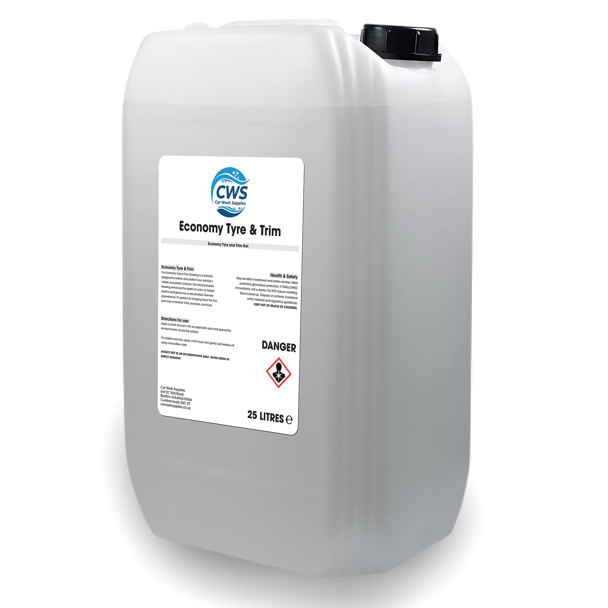 Managers Special - Economy Tyre Shine 25 Litres CLEARANCE STOCK