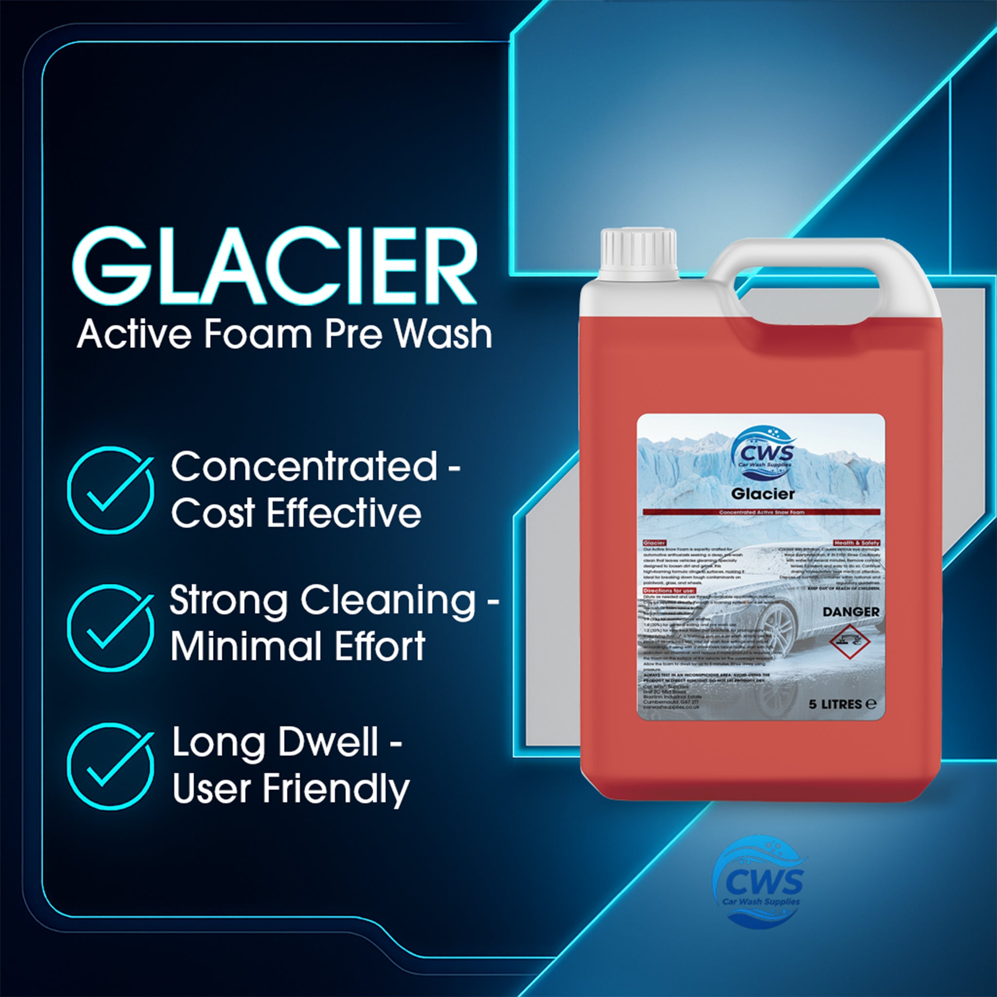 Glacier - High Active Non Caustic Snow Foam