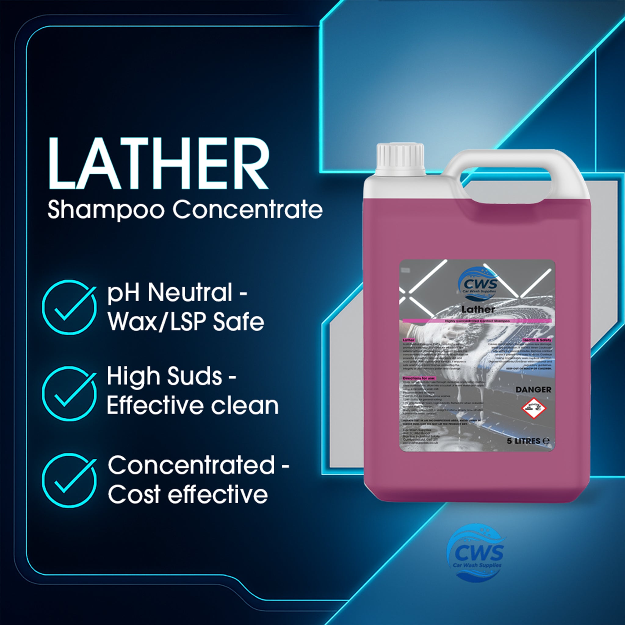 CWS Wash Kit - 5 Litre Exterior Washing Kit