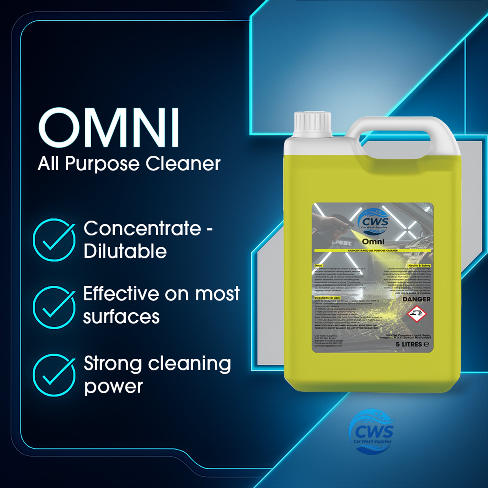 Omni - Concentrated All Purpose Cleaner