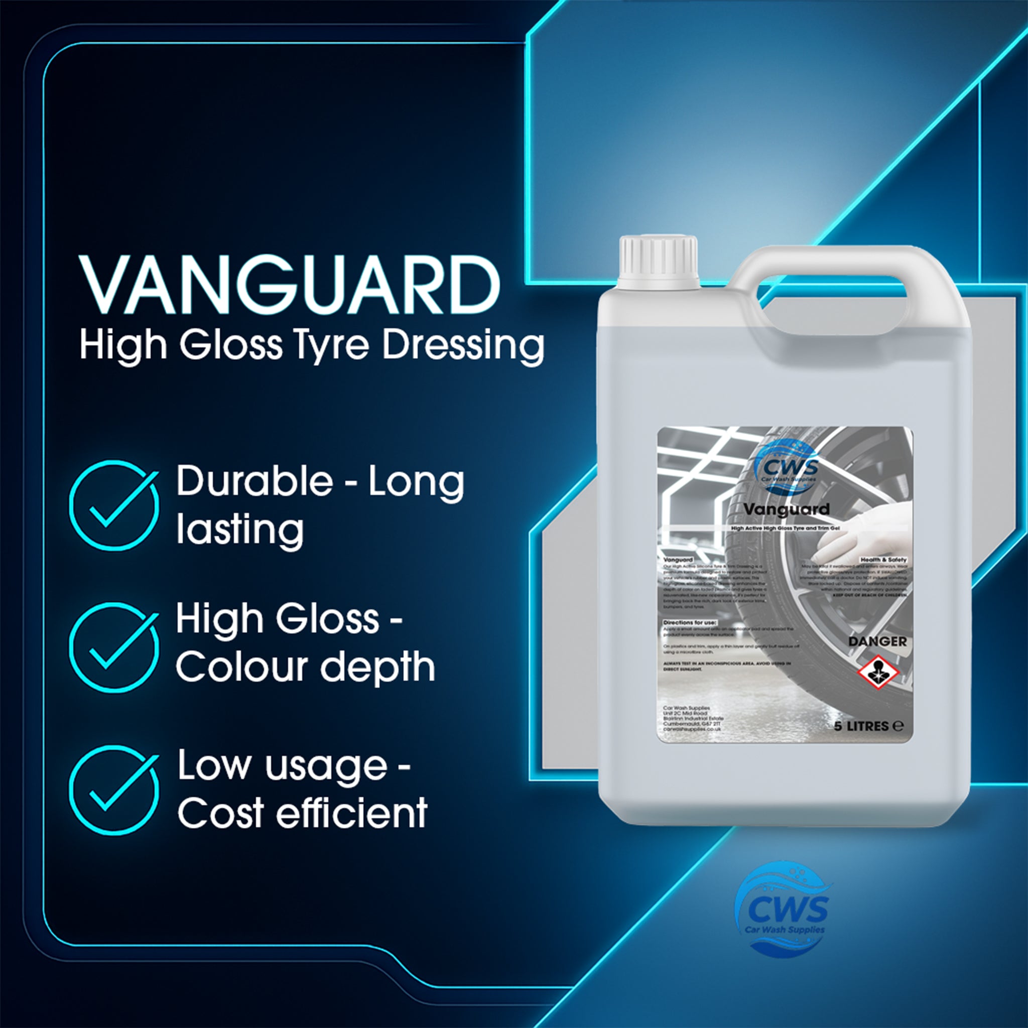 Vanguard - High Gloss Tyre & Trim Dressing