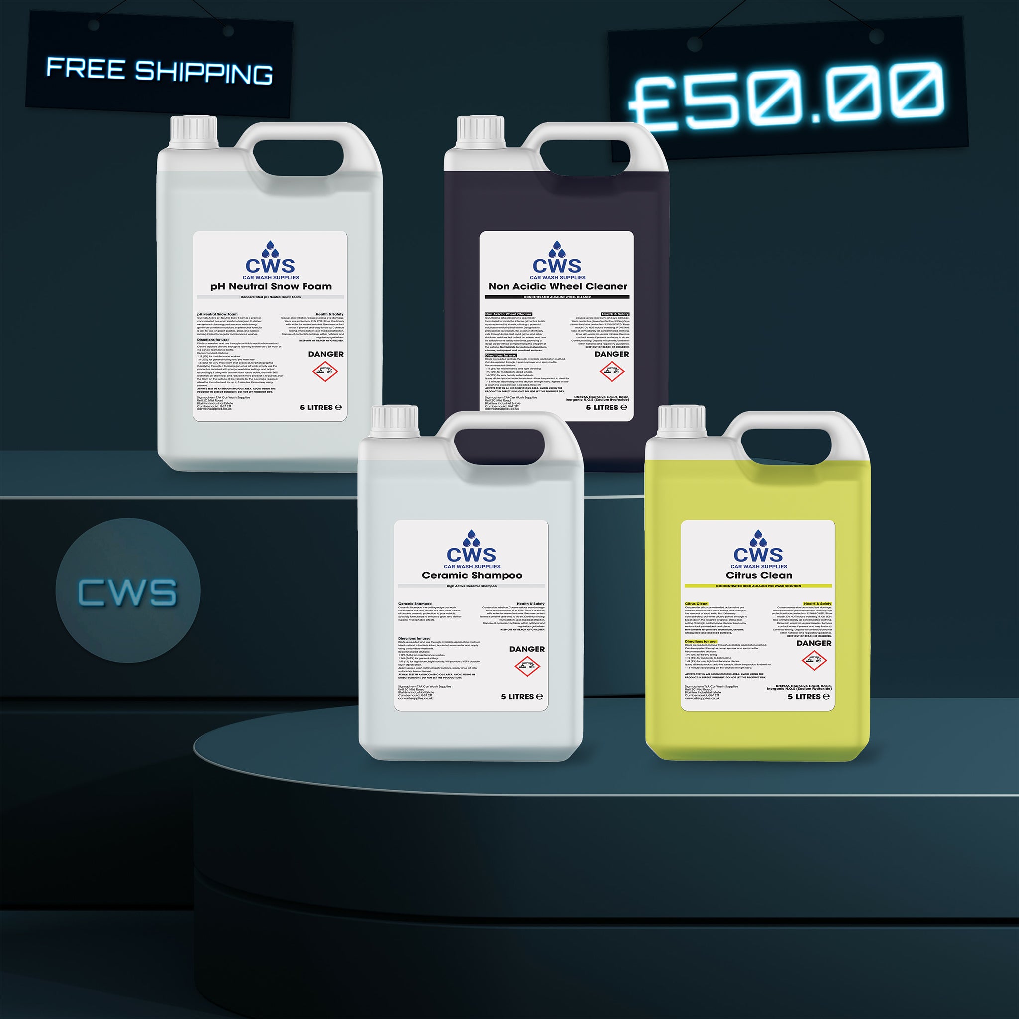5 Litre Starter Bundle.
