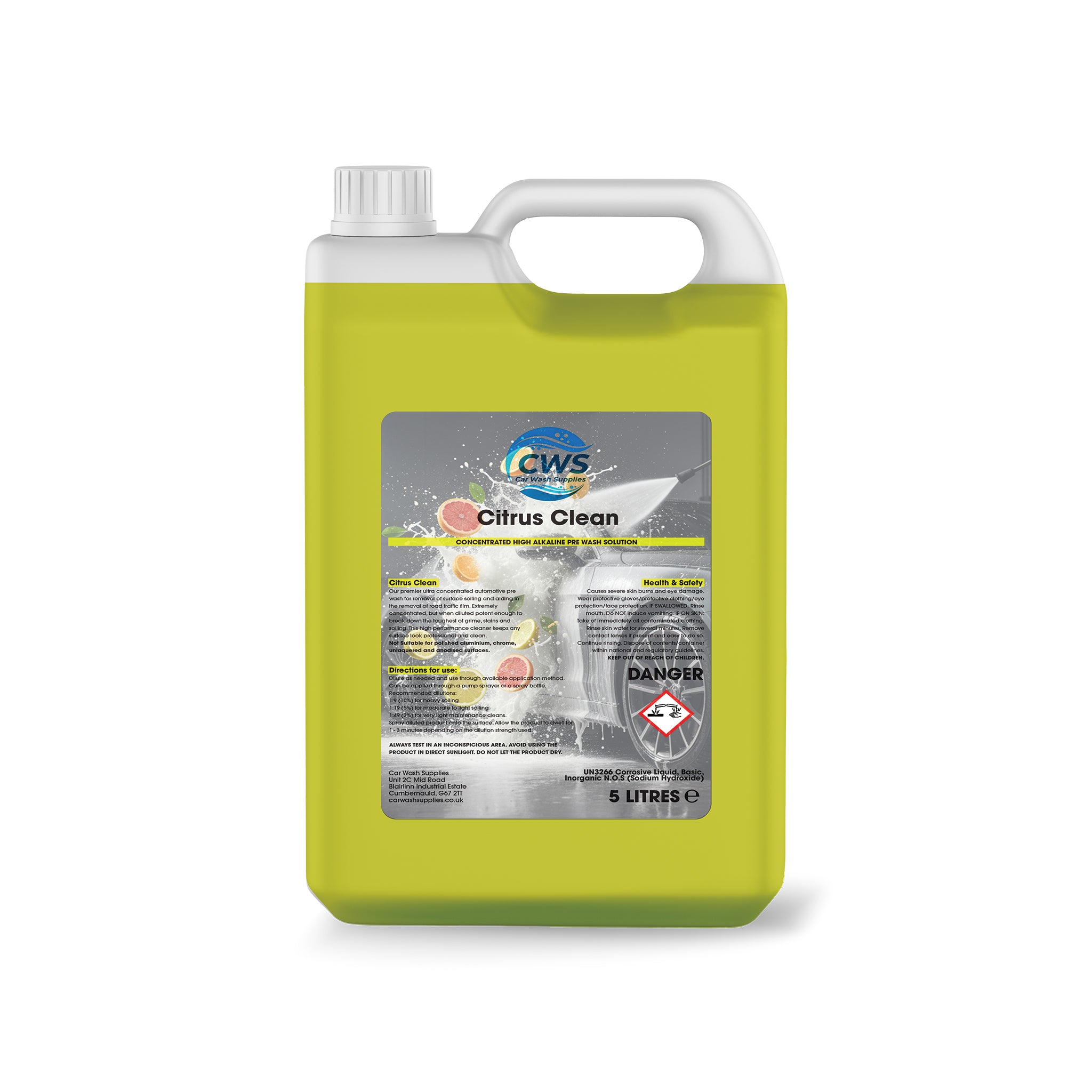 Citrus Clean - Concentrated Pre Wash