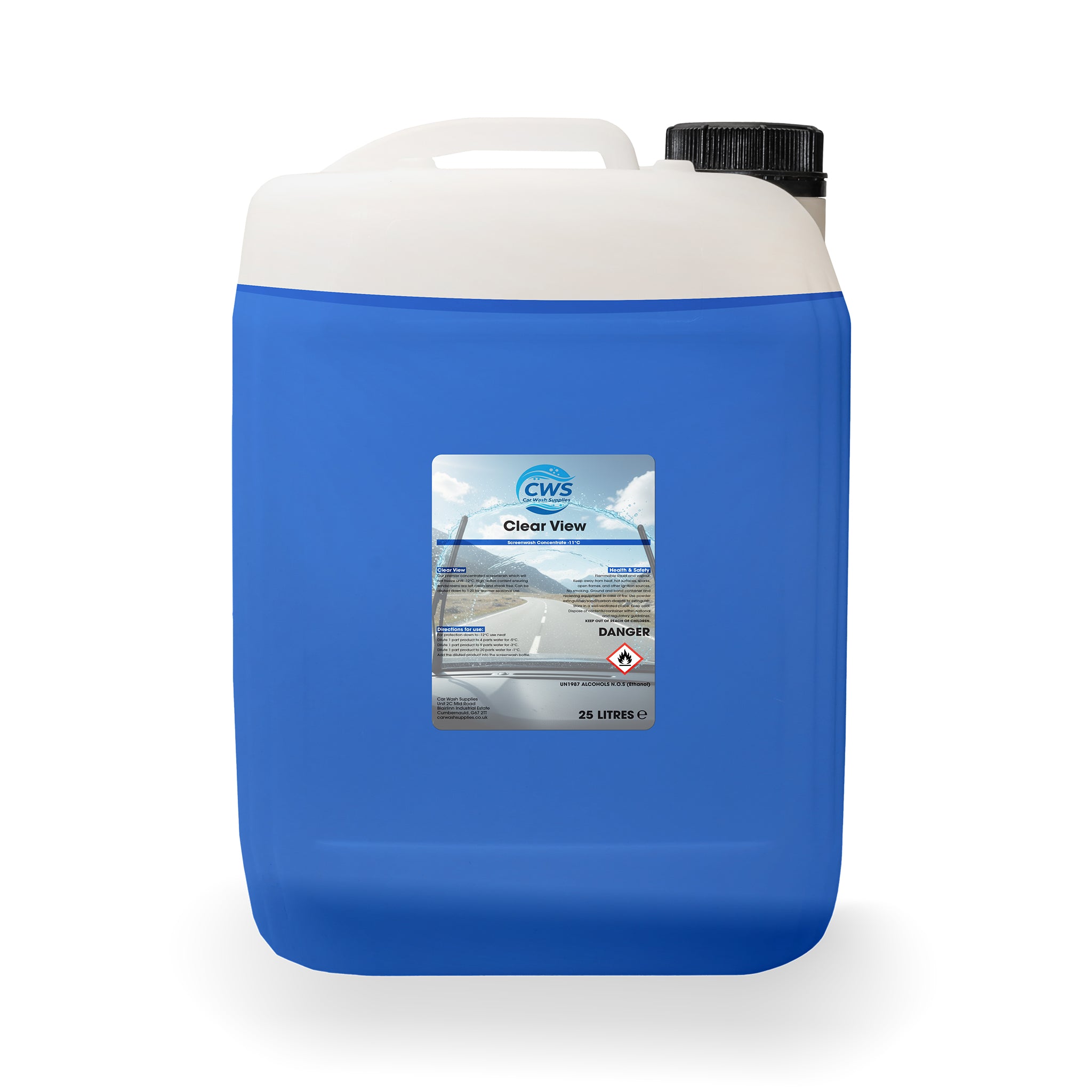 Clear View - Screen Wash Concentrate -11°C