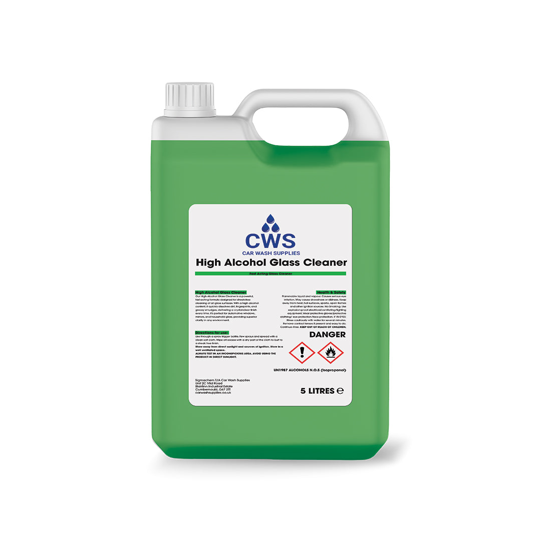 High Alcohol Glass Cleaner