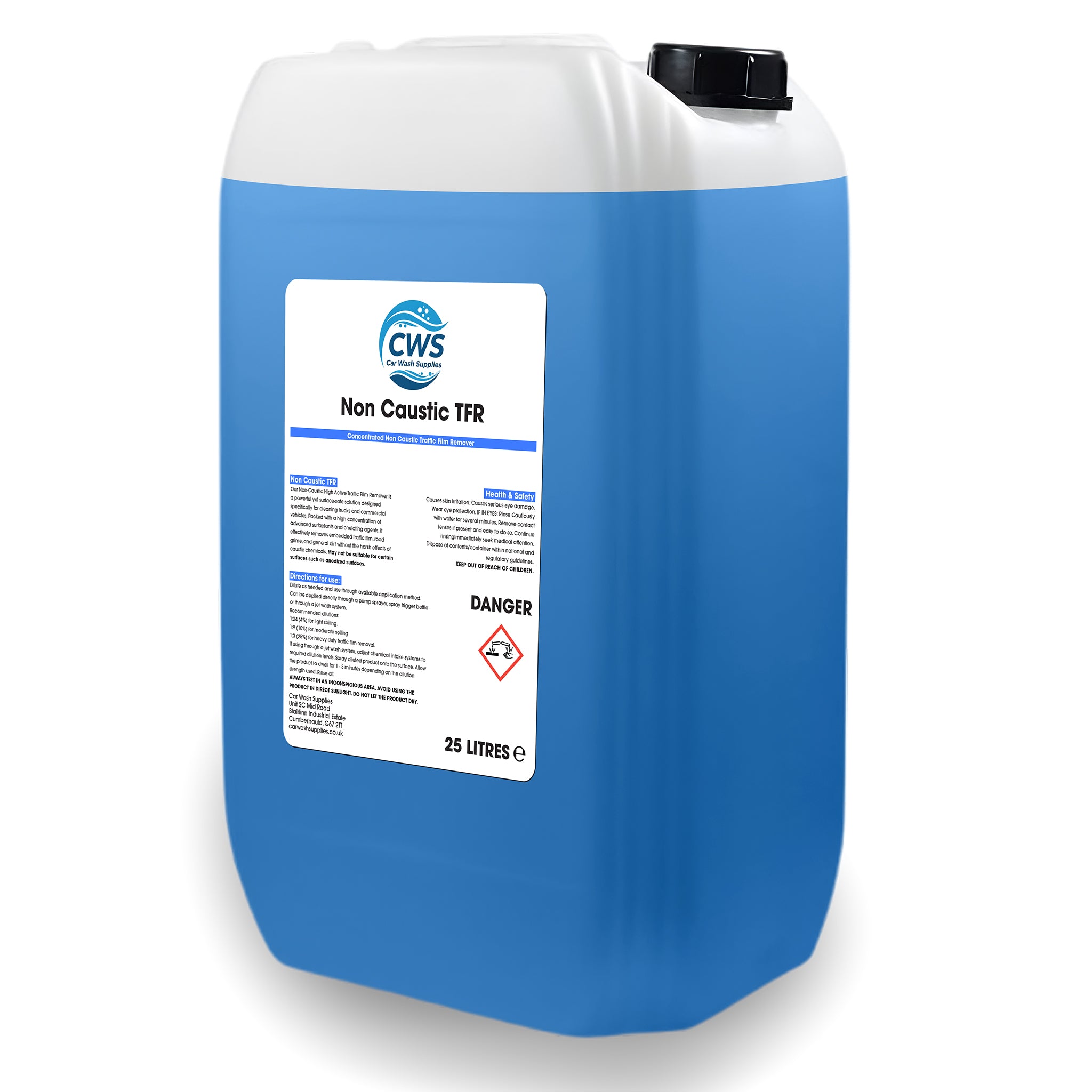 Managers Special - Non Caustic TFR Blueberry Scented 25 Litres CLEARANCE STOCK