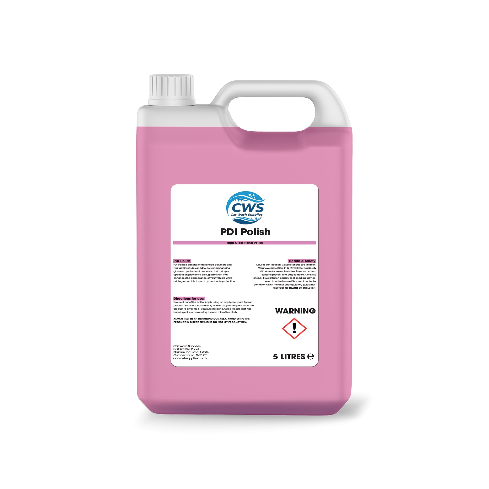 Managers Special - PDI Polish 5 Litres CLEARANCE STOCK