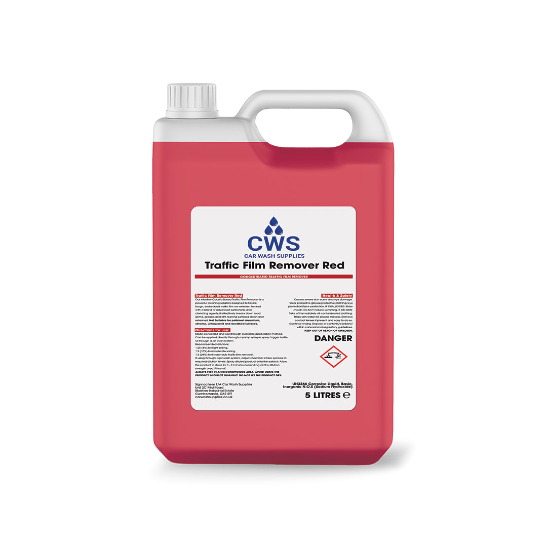 Traffic Film Remover Red