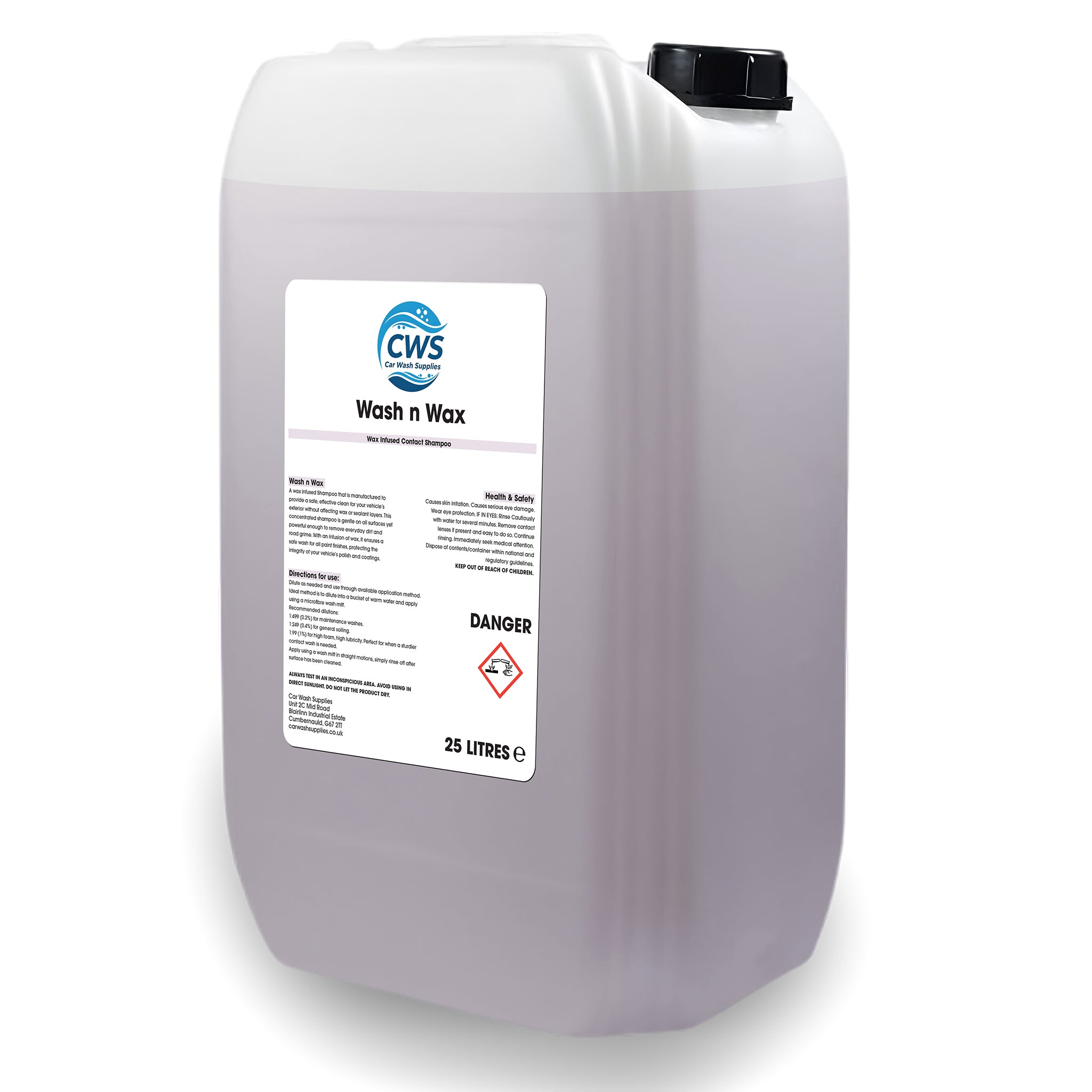 Managers Special - Wash N Wax 25 Litres CLEARANCE STOCK